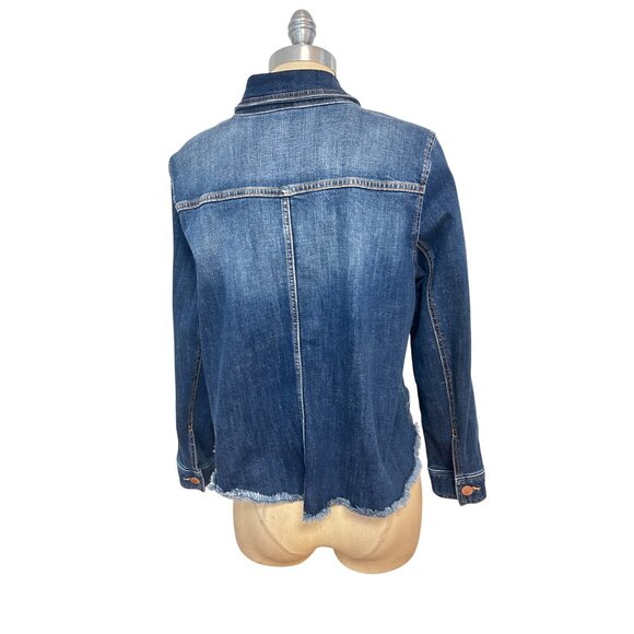 Cabi #5662 Dylan Denim Jacket Medium - Picture 4 of 7